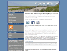 Tablet Screenshot of capecodseo.com